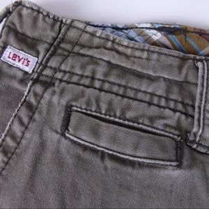 Levi’s Chino Shorts Flat Front Twill Cotton